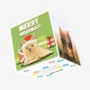 Kiwi Merry Woofmas Chihuahua Confetti-exploding Greetings Card -Merry Moments 5a82632bd057f1223286311495cc131d