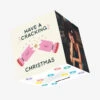 Cute Christmas Cracker Confetti-exploding Greetings Card -Merry Moments 6291dbc599832195435311fe5443e6d8