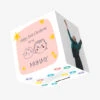 Happy First Christmas As My Mummy Cute Babies Confetti-exploding Greetings Card -Merry Moments 6a14e219590de717431cd5e89c02e6db
