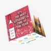 Most Winederful Time Of The Year Christmas Confetti-exploding Greetings Card -Merry Moments 6e343c05543b7e80b53e27c2d48a1cf2