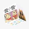 Kiwi Merry Christmas Brother And His Fiance Funny Dog Meme Confetti-exploding Greetings Card -Merry Moments 70e90151499b90087e600c9c921d1b58