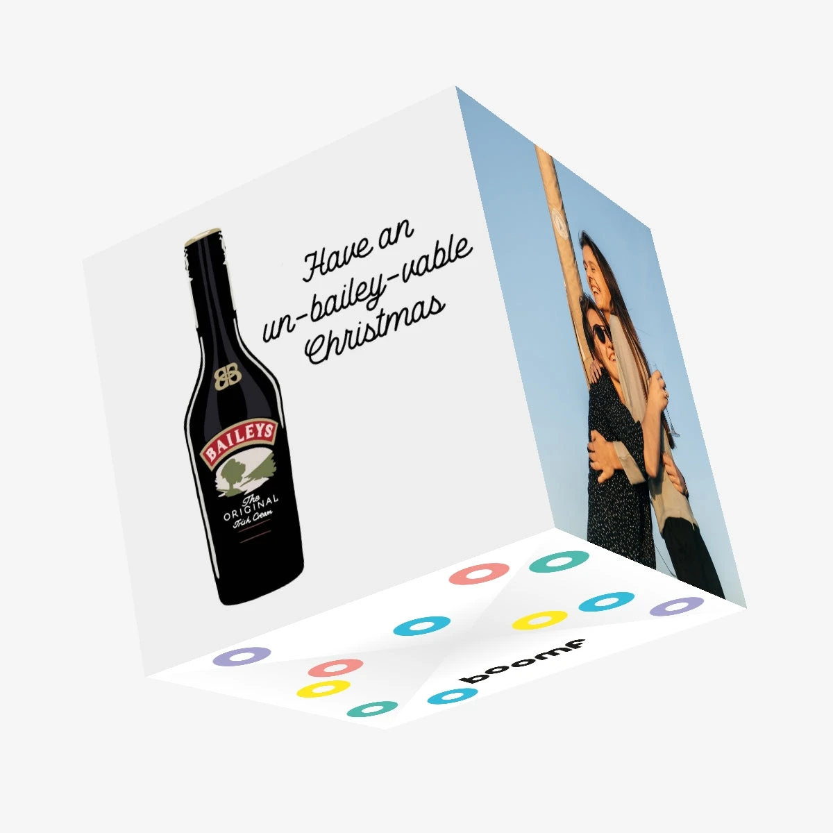 Un-Bailey-Vable Christmas Confetti-exploding Greetings Card 3 Un-Bailey-Vable Christmas Confetti-exploding Greetings Card