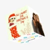 Kiwi All I Want For Christmas Anime Christmas Confetti-exploding Greetings Card -Merry Moments 77c1ccf944c1930d3e51d451e423b21f