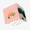 Peep Show Turkey Christmas Confetti-exploding Greetings Card -Merry Moments 793873b5f2b0bf77446f2b554d90d24c