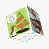 Kiwi Merry Christmas Cute Little Beagle Confetti-exploding Greetings Card -Merry Moments 85ce834be43e0491abe57f00e5035f9d