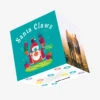 Santa Claws Crab Christmas Confetti-exploding Greetings Card -Merry Moments 85e3eb74563655e4cbaa9da748e2a7cc