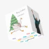 Merry Christmas Auntie And Uncle Funny Ducks Confetti-exploding Greetings Card -Merry Moments 88573c61534c41b4b511bc4f0cd539f8