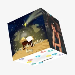 Glory To The Newborn King Christmas Confetti-exploding Greetings Card