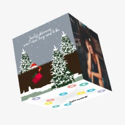 Santa's Deliveries Christmas Confetti-exploding Greetings Card