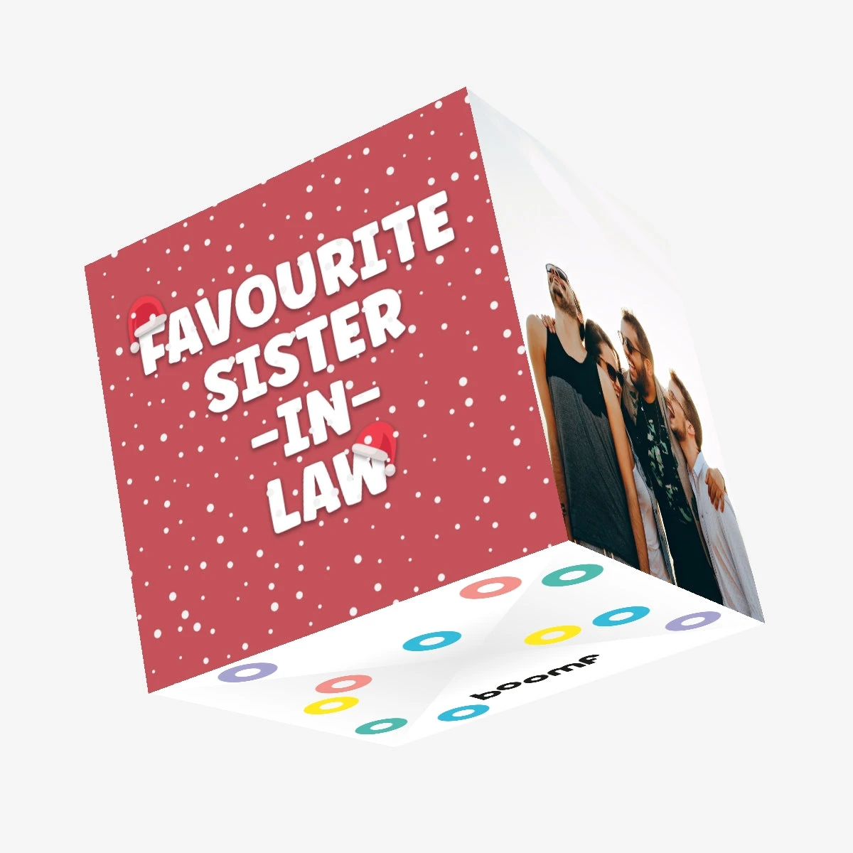 Favourite Sister-in-Law Christmas Confetti-exploding Greetings Card 3 Favourite Sister-in-Law Christmas Confetti-exploding Greetings Card