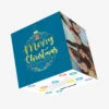 Merry Christmas In Gold Confetti-exploding Greetings Card -Merry Moments 9c40b82052a8153f8678368bd1b31505