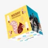 Plum Merry Christmas Scandinavian Squirrel Confetti-exploding Greetings Card -Merry Moments 9f92668ebead3002faa28cfa7223ca89