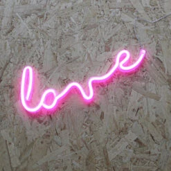 Neon Effect Love Light