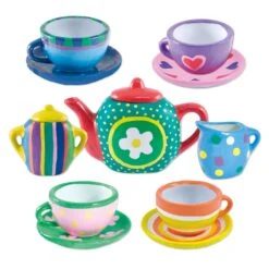 Galt Paint A Tea Set -Merry Moments PaintATeaSet Product