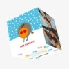 Robin Red Breasts Christmas Confetti-exploding Greetings Card -Merry Moments a0cc439eee3ff2558ffe0ae1881ce6d9