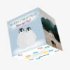 Penguins Merry Christmas Mum And Dad Confetti-exploding Greetings Card -Merry Moments a79d0dbe2ee2b50317dd48ae867fcef6