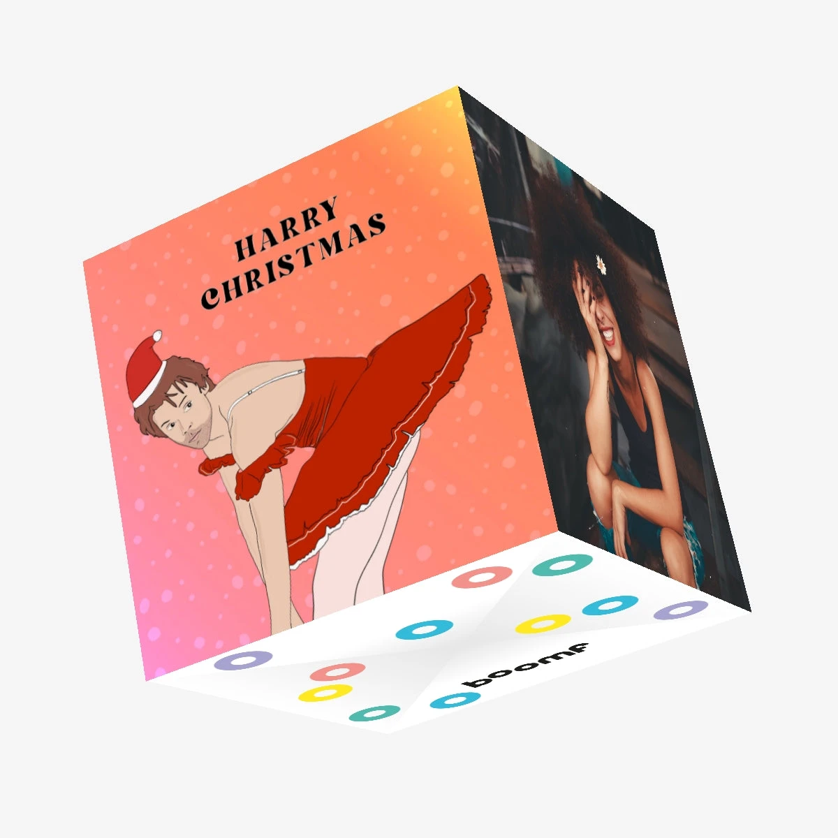 Harry Christmas Harry Styles Ballerina Confetti-exploding Greetings Card 3 Harry Christmas Harry Styles Ballerina Confetti-exploding Greetings Card