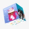 Blue Background Unicorn Mug Merry Christmas Confetti-exploding Greetings Card -Merry Moments ac9ae5495cad9421aa17783c8d9fe770