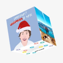 Christmas? Completed It Mate Confetti-exploding Greetings Card