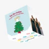Tree Up Your Bum Confetti-exploding Greetings Card -Merry Moments b2d995939b66524aaf6f809e2abf8260