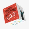 Merry Christmas Dad Confetti-exploding Greetings Card -Merry Moments be395c683d3e2875192a6950ea1d9766