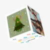 Merry Christmas Christmas Tree Cow Confetti-exploding Greetings Card -Merry Moments c85138876e4fb353554e35a642a6d360