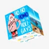 Ho-Ho Homo For The Holi-Gays Christmas Confetti-exploding Greetings Card -Merry Moments c9722a3203ee00687b489aee19500b1e