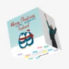 Merry Christmas Husband Confetti-exploding Greetings Card -Merry Moments cf8ee6c2cfdf22fbadf592221e3d8980