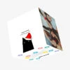 Feline Navidad Cat Spanish Christmas Confetti-exploding Greetings Card -Merry Moments d60dd295943d87bd588bf7551c4dda2a