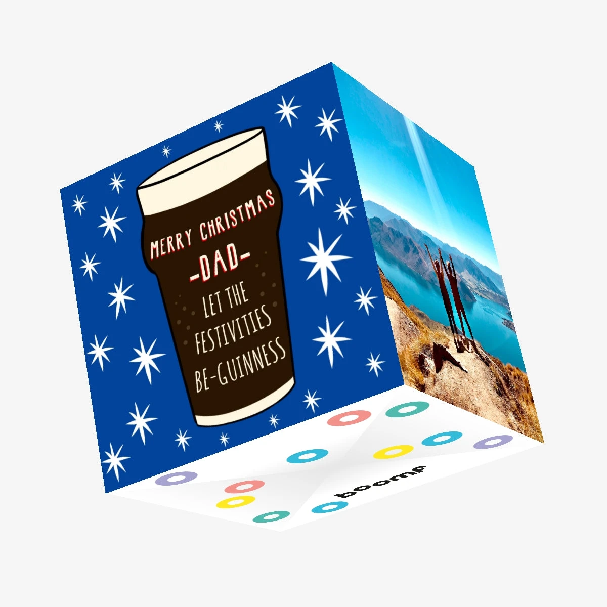 Let The Festivities Be-Guinness Dad Confetti-exploding Greetings Card 3 Let The Festivities Be-Guinness Dad Confetti-exploding Greetings Card