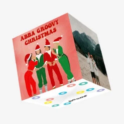 Abba Groovy Christmas! Confetti-exploding Greetings Card
