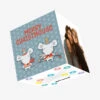 Merry Christmouse Confetti-exploding Greetings Card -Merry Moments fa021b039ce0f550832fc33390be4255