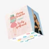 Merry Christmas Girlfriend Confetti-exploding Greetings Card -Merry Moments fce74b6808f19d852e72d33a550a89bb