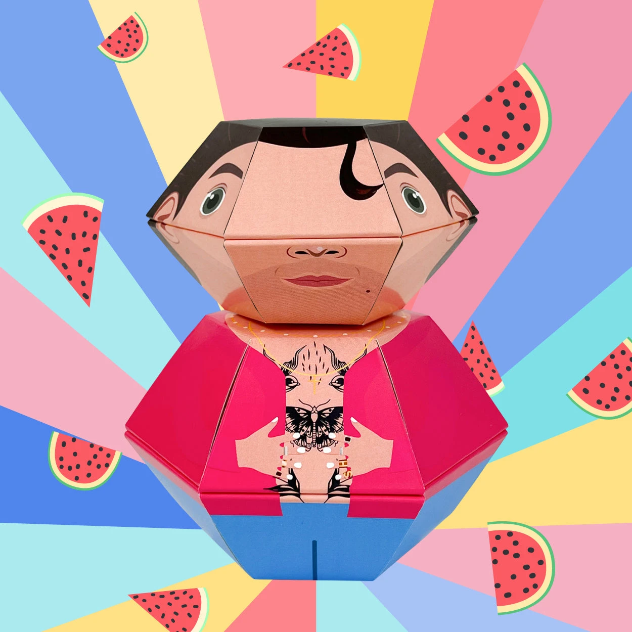 Harry Styles Personalised 3D Pop-up Confetti Wild Card 3 Harry Styles Personalised 3D Pop-up Confetti Wild Card